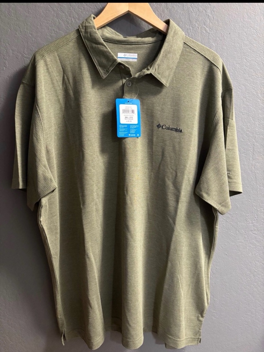 Columbia Men’s Havercamp™ Pique Polo shirt XXL New
